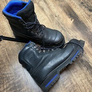 Womens CHINOOK BOOTS 9 Tarantula Steel Toe Waterproof Black Work Safety Shoes